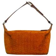 Pre-owned Suede celine-bags Celine Vintage , Orange , Dames