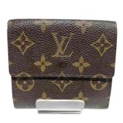 Pre-owned Canvas wallets Louis Vuitton Vintage , Brown , Dames