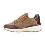 Casual Sneakers voor Mannen en Vrouwen Carmela , Brown , Dames