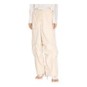 Canvas Cargo Broek Entire Studios , Beige , Dames