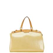 Pre-owned Leather louis-vuitton-bags Louis Vuitton Vintage , Beige , D...