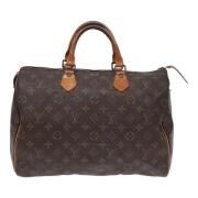 Pre-owned Canvas louis-vuitton-bags Louis Vuitton Vintage , Brown , Da...