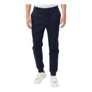 Blauwe Joggingbroek Slim Fit K-Way , Blue , Heren