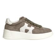 Suede Marsh Sneakers Hogan , Beige , Dames