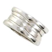 Pre-owned White Gold rings Bvlgari Vintage , White , Unisex