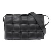 Pre-owned Leather shoulder-bags Bottega Veneta Vintage , Black , Dames