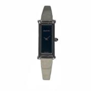 Pre-owned Metal watches Gucci Vintage , Black , Dames