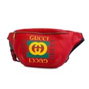 Pre-owned Leather gucci-bags Gucci Vintage , Red , Heren