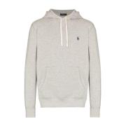 Grijze Katoenen Polo Pony Hoodie Sweater Ralph Lauren , Gray , Heren