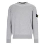 Geelong Wol Raglan Gebreid Stone Island , Gray , Heren