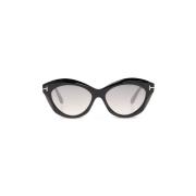 Toni zonnebril Tom Ford , Black , Dames