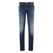 Slim Fit Denim Jeans met Sarga Emporio Armani , Blue , Heren