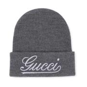 Roze Lood Hoed Gucci , Gray , Dames