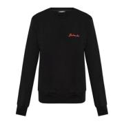 Gedrukte sweatshirt Balmain , Black , Heren