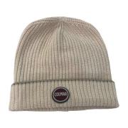 Wol Kasjmier Unisex Beanie Hoed Colmar , Beige , Dames