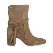 Suede Enkellaars GIA Stella Fred De La Bretoniere , Brown , Dames