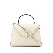 Medium Iside Tas in Licht Goud Valextra , Beige , Dames