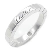 Pre-owned White Gold rings Cartier Vintage , Gray , Dames