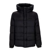 Zwarte Puffer Donsjas met Capuchon Propaganda , Black , Heren