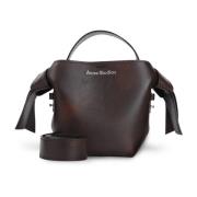 Donkerbruine Handtas Acne Studios , Brown , Dames