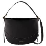 Leather shoulder-bags Vanessa Bruno , Black , Dames