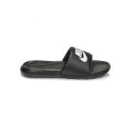 Zwarte Instap Sandalen Nike , Black , Heren