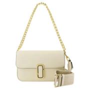 Leather handbags Marc Jacobs , Beige , Dames