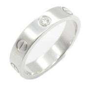 Pre-owned White Gold rings Cartier Vintage , Gray , Dames