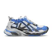 Veterschoenen met runner design Balenciaga , Blue , Heren