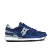 Navy Blauwe Originele Sneaker Saucony , Blue , Heren