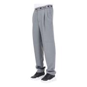 Elegante Grijze Herenbroek Versace Jeans Couture , Gray , Heren