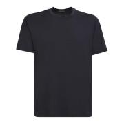 Zwarte T-shirt met ronde hals Tom Ford , Black , Heren