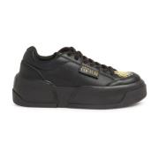 Zwarte Sneakers voor Vrouwen Aw24 Versace Jeans Couture , Black , Dame...