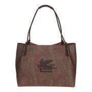 Libra Winkel Tas Etro , Brown , Dames