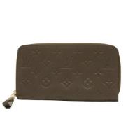 Pre-owned Leather wallets Louis Vuitton Vintage , Brown , Dames