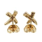 Pre-owned Yellow Gold earrings Tiffany & Co. Pre-owned , Yellow , Dame...