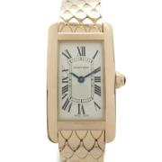 Pre-owned Metal watches Cartier Vintage , Yellow , Dames