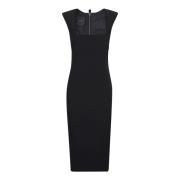 Valensole Elegante Jurk Pinko , Black , Dames