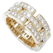 Pre-owned Yellow Gold rings Cartier Vintage , Yellow , Dames