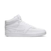 Witte Mid-Top Sneaker Court Vision Nike , White , Dames