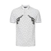 Wit Katoenen Poloshirt Dolce & Gabbana , White , Heren