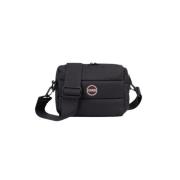 Zwarte Unisex Tas met Ritssluiting Colmar , Black , Dames