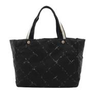 Pre-owned Fabric chanel-bags Chanel Vintage , Black , Dames