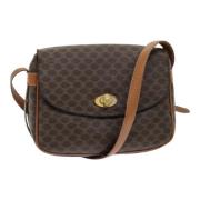 Pre-owned Leather celine-bags Celine Vintage , Brown , Dames