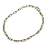 Pre-owned Silver bracelets Hermès Vintage , Gray , Dames