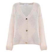 Diamantpatroon Damesvest Kocca , Beige , Dames