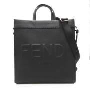 Pre-owned Leather fendi-bags Fendi Vintage , Black , Unisex