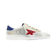 Stardan Sneakers - Rode Ster, Blauwe Achterkant Golden Goose , Gray , ...