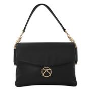 Elegante Crossbody Tas met Ketting Kocca , Black , Dames