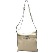 Pre-owned Leather fendi-bags Fendi Vintage , Beige , Dames